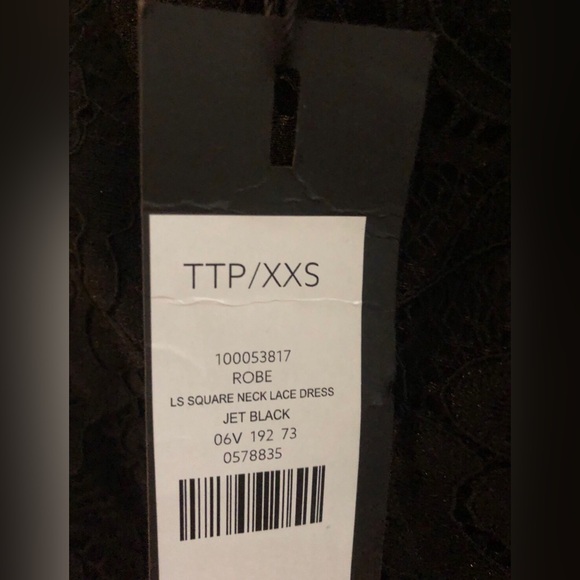 BNWT Dynamite Women’s Elegant Black Lace Dress - XXS - Picture 5 of 11